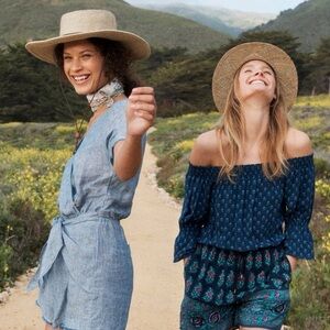 Anthropologie Kaleo Boho Printed Romper